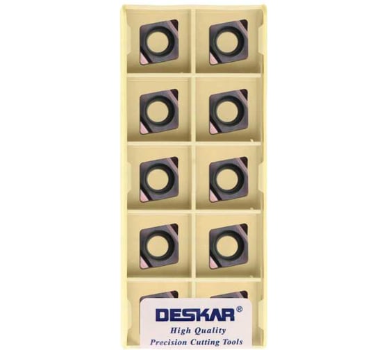 Изображение товара Пластина для точения DESKAR CCGT040102L-F LF6018 10 шт 00-00051881