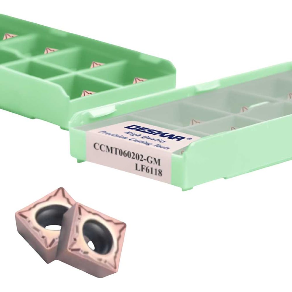 Изображение товара Пластина для точения DESKAR CCMT060202 GM LF6118 10 шт 00-00051899