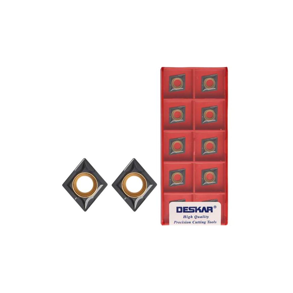 Изображение товара Пластина для точения DESKAR CCMT060204 LF3018 10 шт 00-00051900