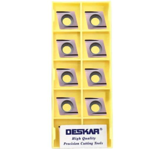 Изображение товара Пластина для точения DESKAR CCGT09T304L-U LF6018 10 шт 00-00051896