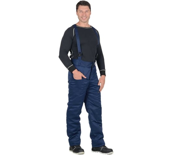 Изображение товара Брюки зимние универсальные СИРИУС (смесовая) тёмно-синие р.104-108/182-188 80768