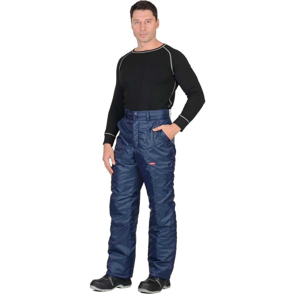 Изображение товара Брюки СИРИУС РОСТ темно-синие из ткани Оксфорд с утеплителем для холодной погоды