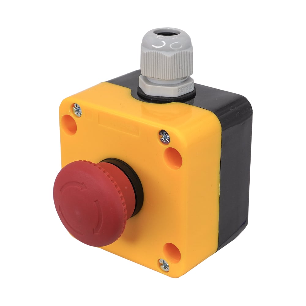 Изображение товара Пост управления Электротехник ПКУ-22-K178E-65У1 с красным грибком