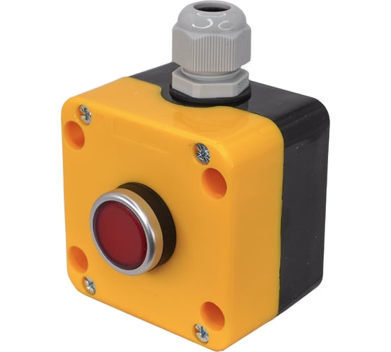 Изображение товара Пост управления ПКУ22-1112-65У1 Электротехник 1 красный цилиндр (НЗ) IP65 ET526977