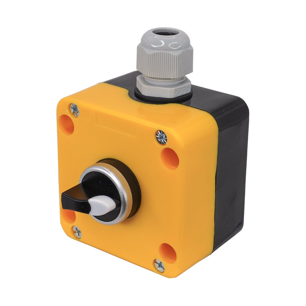 Изображение товара Пост управления Электротехник ПКУ-22-1333-65У1 с фиксацией IP65 для промышленного использования