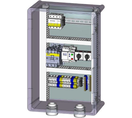 Изображение товара Шкаф управления освещением ЭНЕРГОПЛАСТ ЭП-ШУНО-1 с фотореле и таймером 250909-05