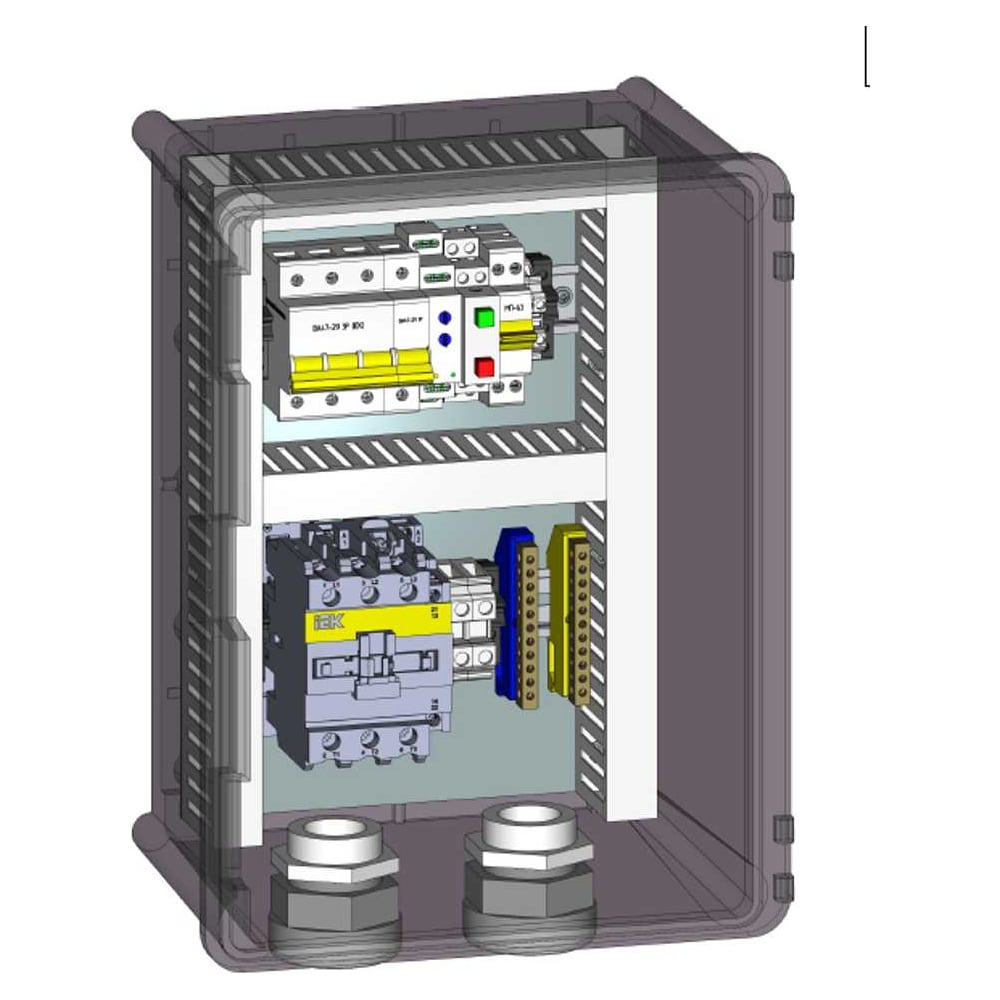 Изображение товара Шкаф управления освещением ЭНЕРГОПЛАСТ ЭП-ШУНО-1 с фотореле