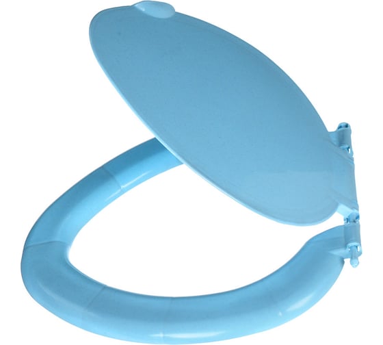 Изображение товара Сиденье для унитаза Melodia della vita овал, голубой мрамор 193770