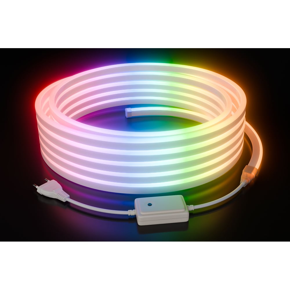 Изображение товара Комплект светодиодного неона Apeyron 220В, RGB, 10м, IP65