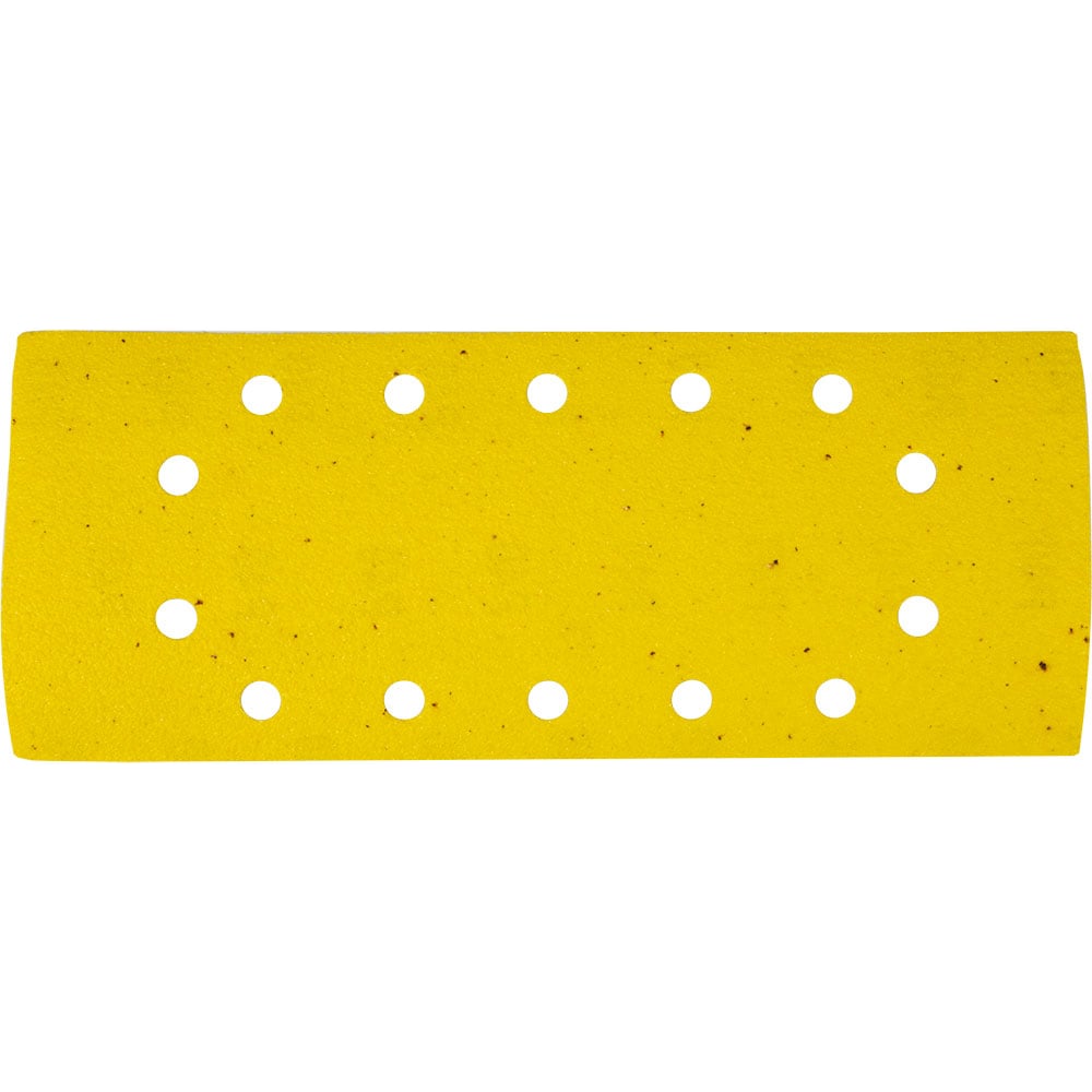 Изображение товара Лист шлифовальный на бумажной основе Свое Ремесло Amber 115х280мм 40 Р40 14отв. 25 шт