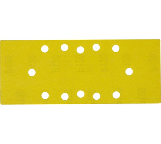 Изображение товара Лист шлифовальный на бумажной основе Свое Ремесло Amber 93х230мм 12отв., Р120 (упак 50шт) АМ1865566