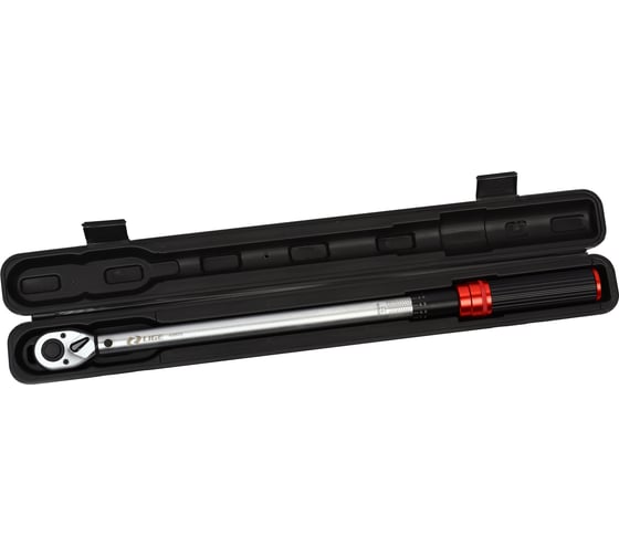 Изображение товара Ключ динамометрический LIGE 1/2" 60-330 Нм L-560 мм с быстрой фиксацией в кейсе LG-49805 191850