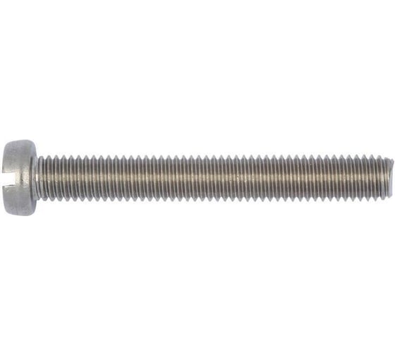 Изображение товара Винт Море-Метизов DIN 84 нержавеющий A2 M6х30 VINT84А2630100М