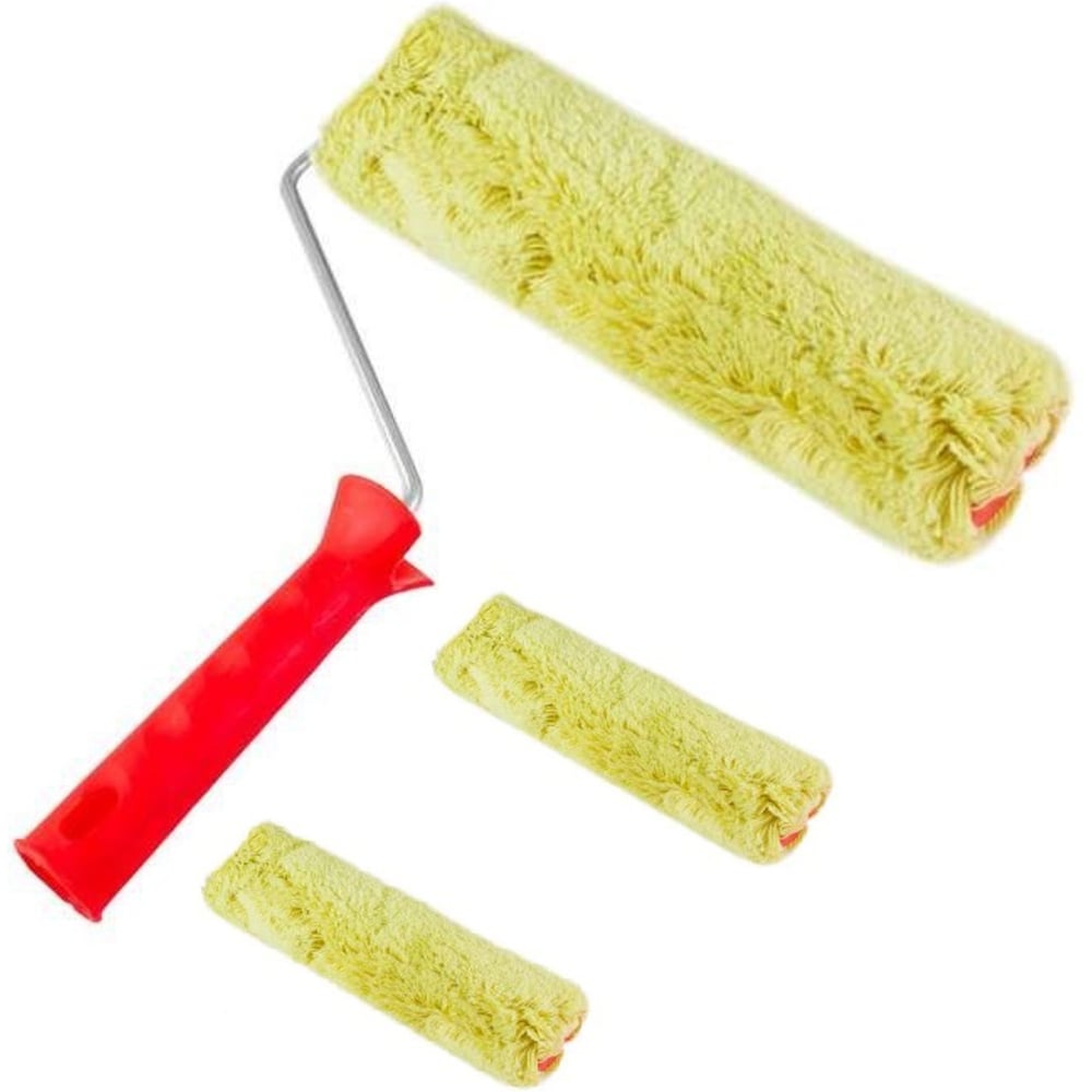 Изображение товара Набор фасадных валиков меховых КЭС Termo-Fusion 230 мм 81 мм ворс 18 мм для акриловых ЛКМ