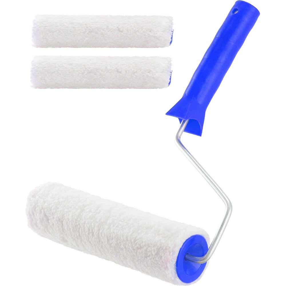 Изображение товара Набор валиков КЭС Термо-Фьюжн микрофибра 230 мм 3 шт с запасными роликами