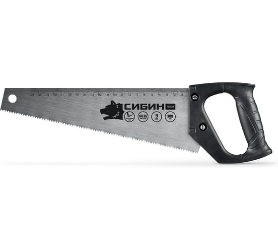 Изображение товара Тулбокс СИБИН 300 мм, компактная ножовка по дереву 15053-30