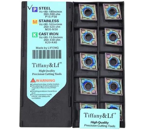 Изображение товара Пластина для точения DESKAR CNMG120408 TF TF918 10 шт 00-00057964