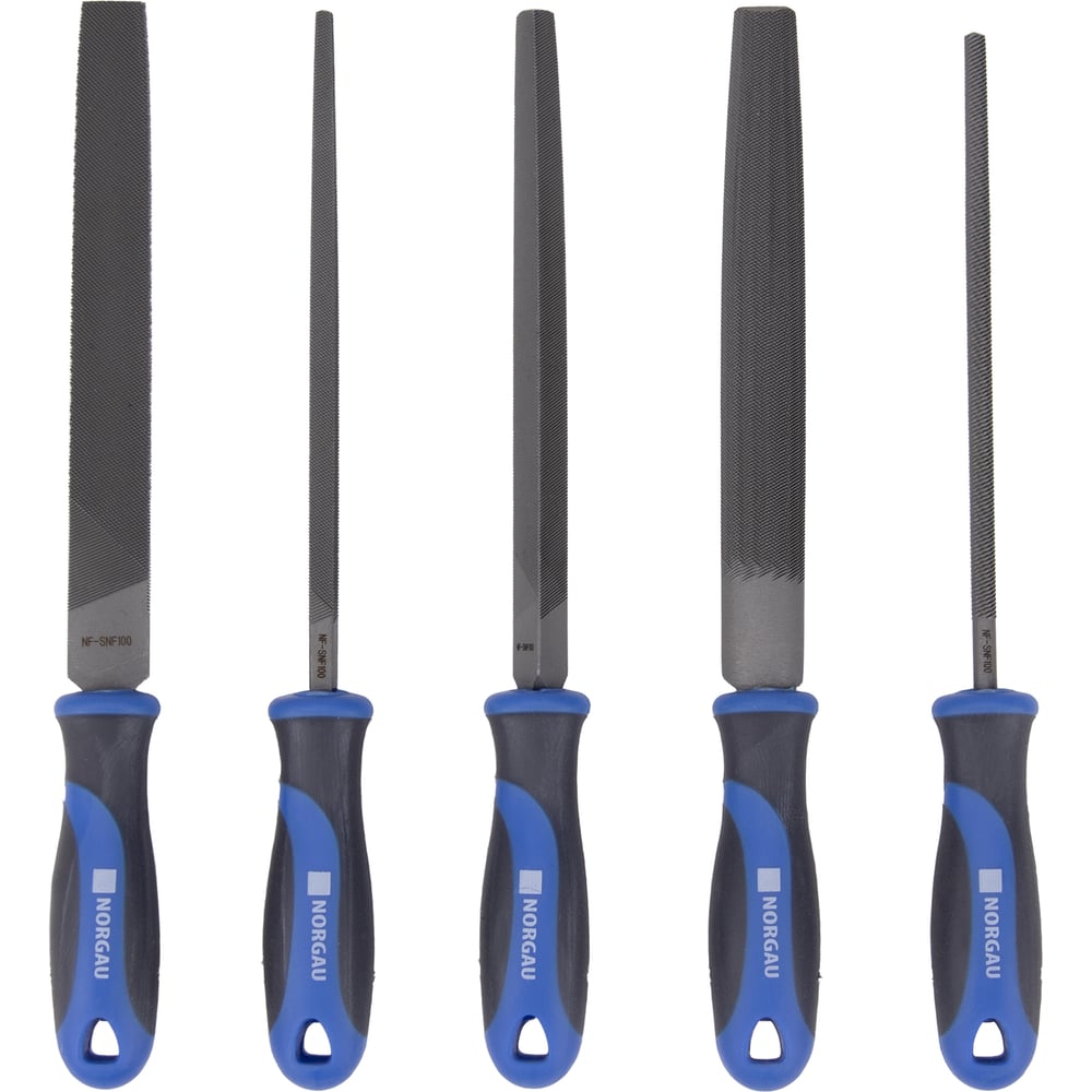 Изображение товара Набор надфилей NORGAU 5шт. 100мм NF-SNF100