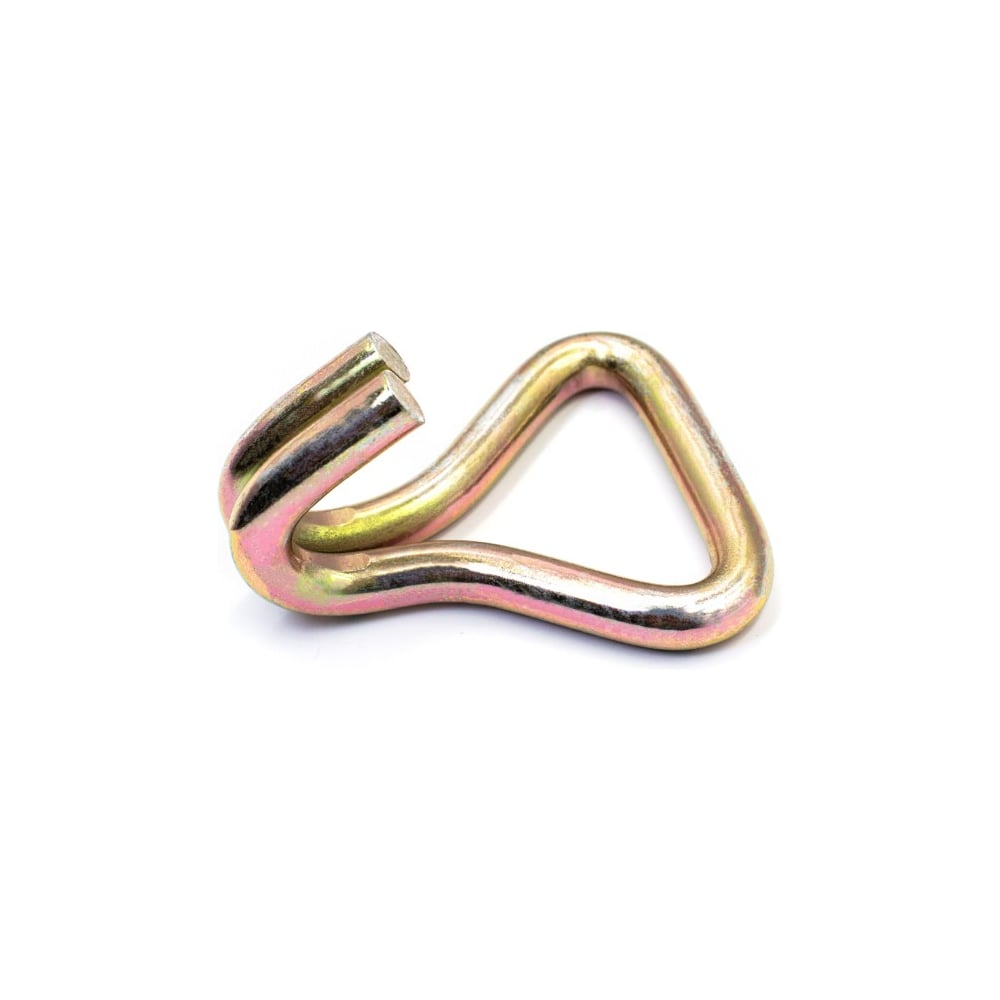 Изображение товара Двойной крюк Желдоруслуги 50 мм 2000 кг сталь золотой