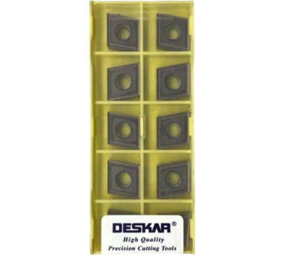 Изображение товара Пластина для точения DESKAR CNMG120404 MS LF6018S 10 шт 00-00051934