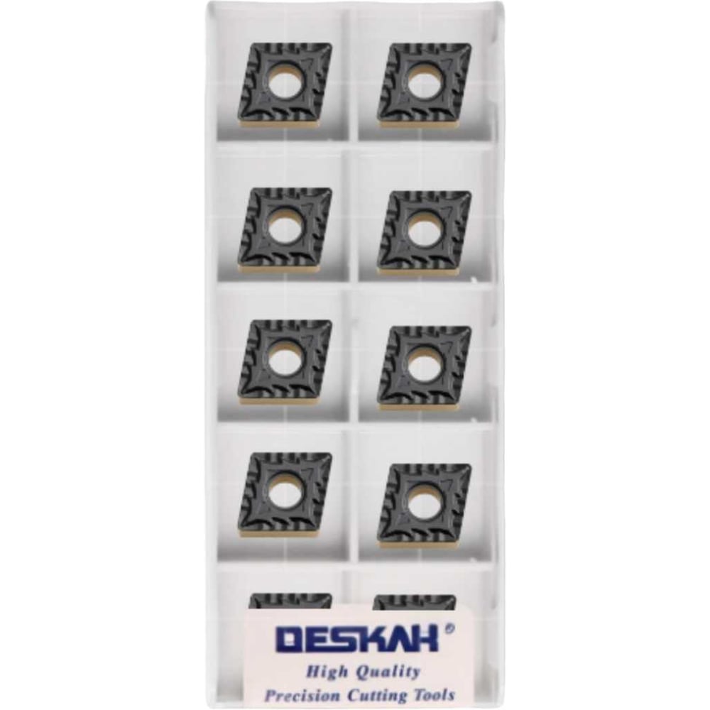Изображение товара Пластина для точения DESKAR CNMG120404 CQ TD9218 10 шт профессиональный инструмент