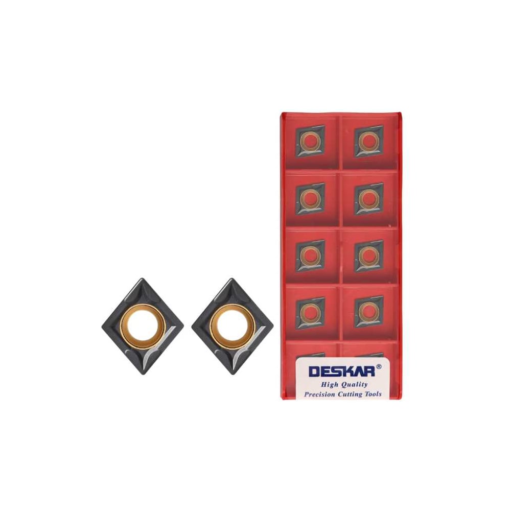 Изображение товара Пластина для точения DESKAR CCMT120408 LF3018 10 шт