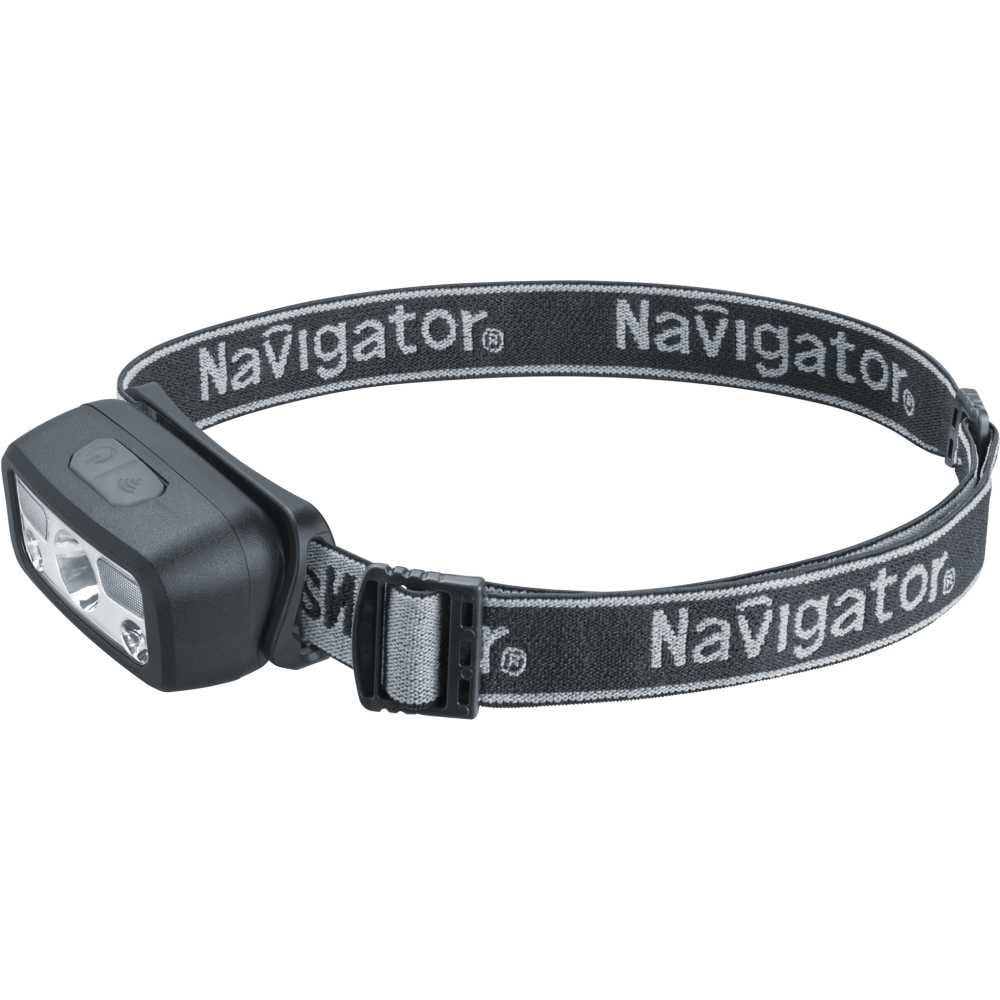 Изображение товара Налобный фонарь Navigator 95 561 NPT-H45-ACCU с красным и белым светом