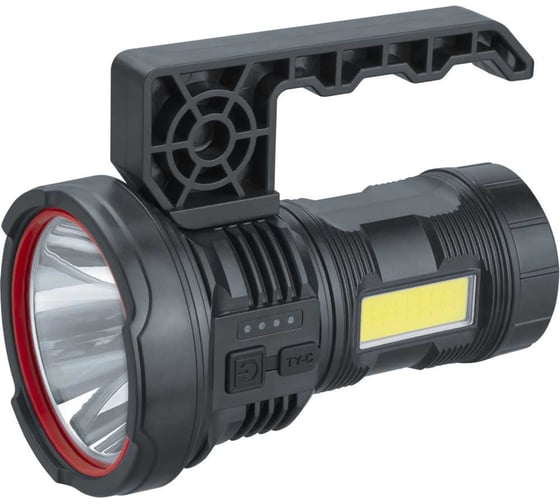 Изображение товара Фонарь Navigator 95 563 NPT-SP39-ACCU прожектор/кемпинговый, 1LED, 3W+1COB, 5Вт, li-ion 1,2Ач 95563