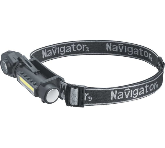 Изображение товара Фонарь Navigator 95 550 NPT-CP34-ACCU 3в1, пластик, 1LED 3Вт+1СОВ 3Вт, Li-ion 3,7В 95550