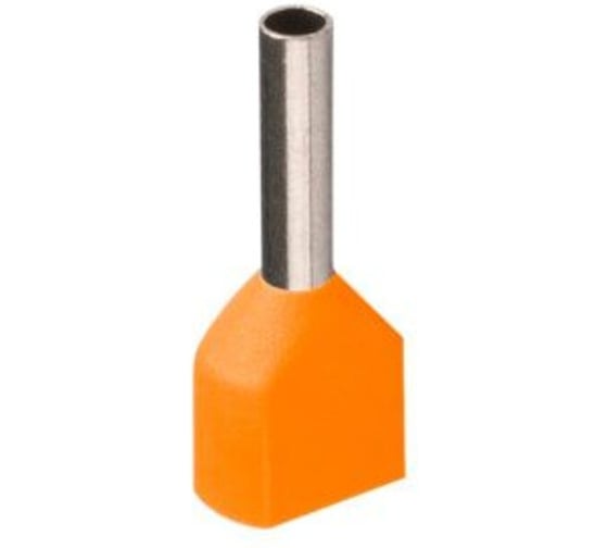 Изображение товара Наконечник штыревой втулочный изолированный ЕТР НШвИ(2) 4012 2х4 мм2 100 шт 45719-100