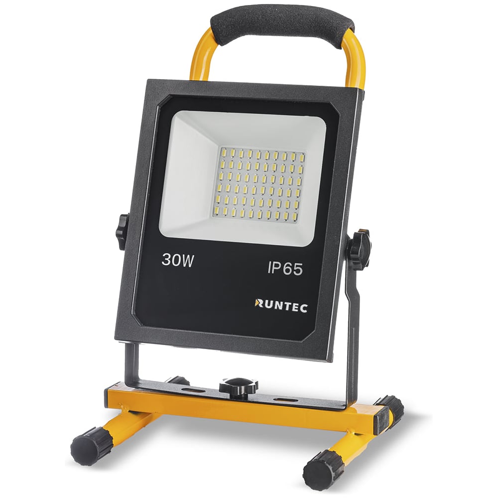 Изображение товара Аккумуляторный светодиодный прожектор RUNTEC 30 Вт GL-WS30 для уличного и внутреннего использования