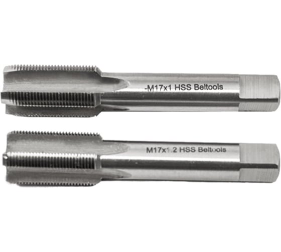 Изображение товара Метчик М2,2х0,25 машинно-ручной Р6М5 2шт компл. исп1 ГОСТ 3266-81 Beltools ri.114.1534