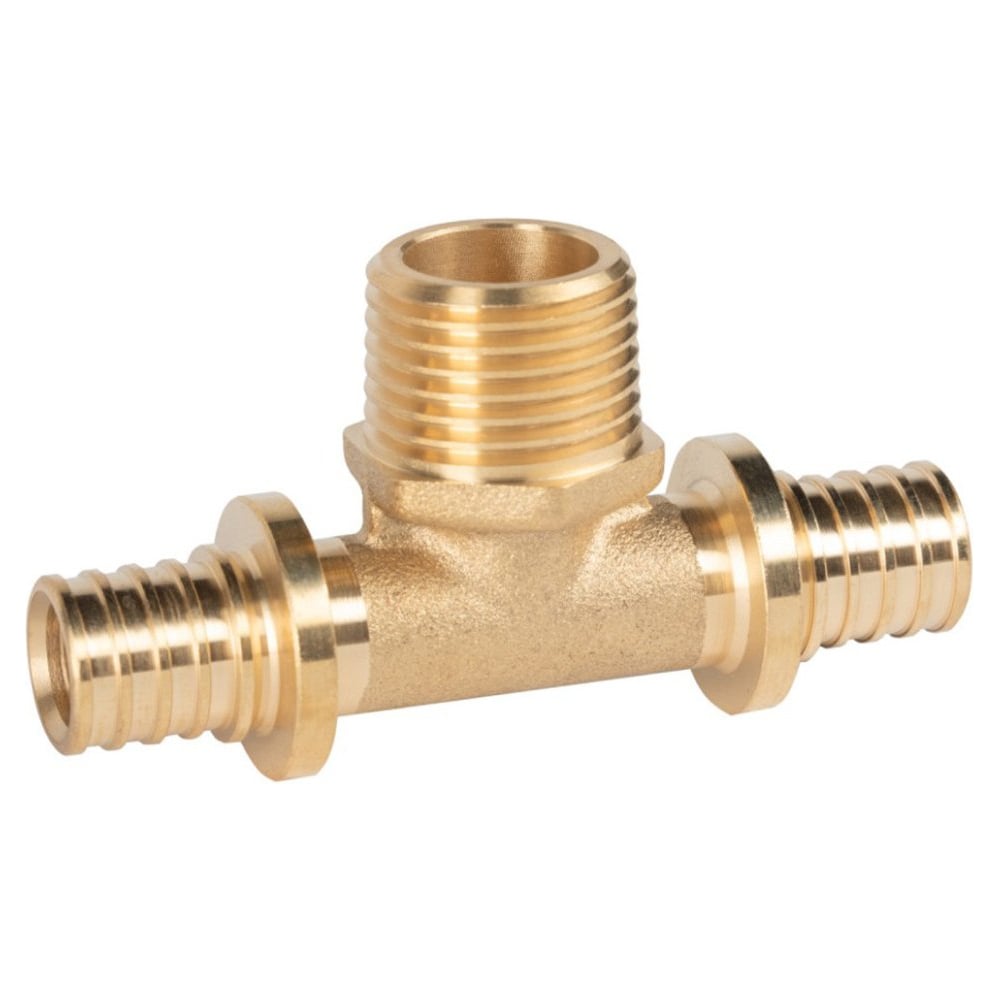 Изображение товара Аксиальный Тройник RITABLE латунь 20х1/2х20 наружная резьба