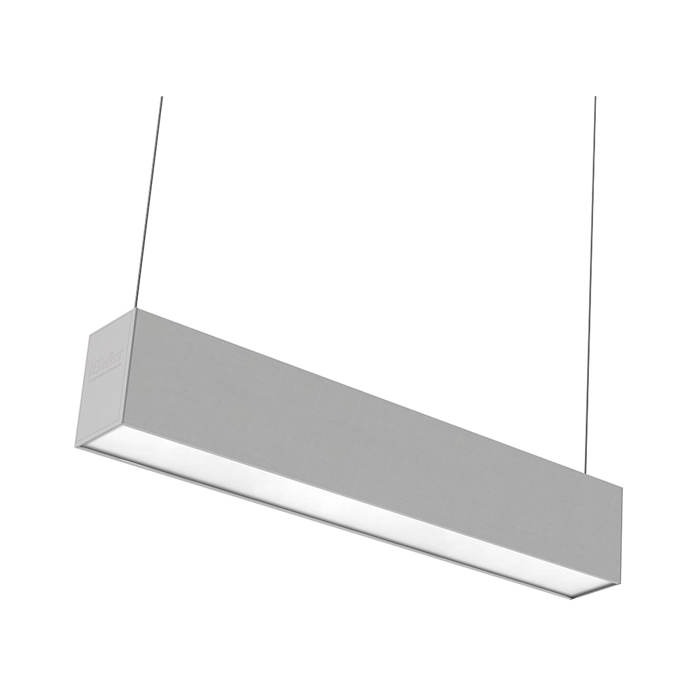 Изображение товара Светильник СТРЕЛА LEDeffect (ССО/ДСО) 10 Вт 1050 лм CRI80 IP20 КСС Д 4000 К подвесной опаловый рассеиватель интерьерное освещение серый RAL9006 LE-ССО-23-040-0844-20Д+10W