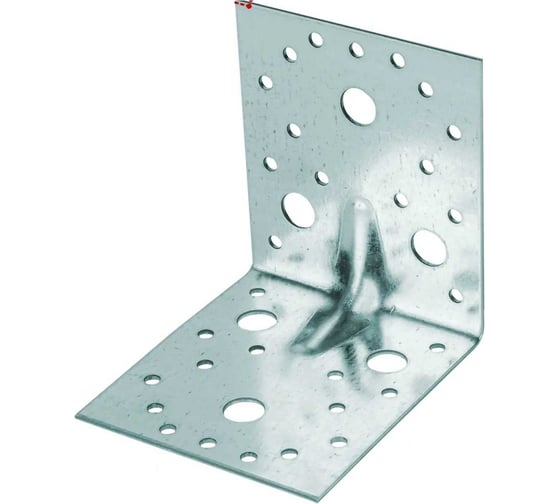 Изображение товара Крепежный уголок усиленный BlackWeld 105х105х90 ОЦ (25 шт) 145193