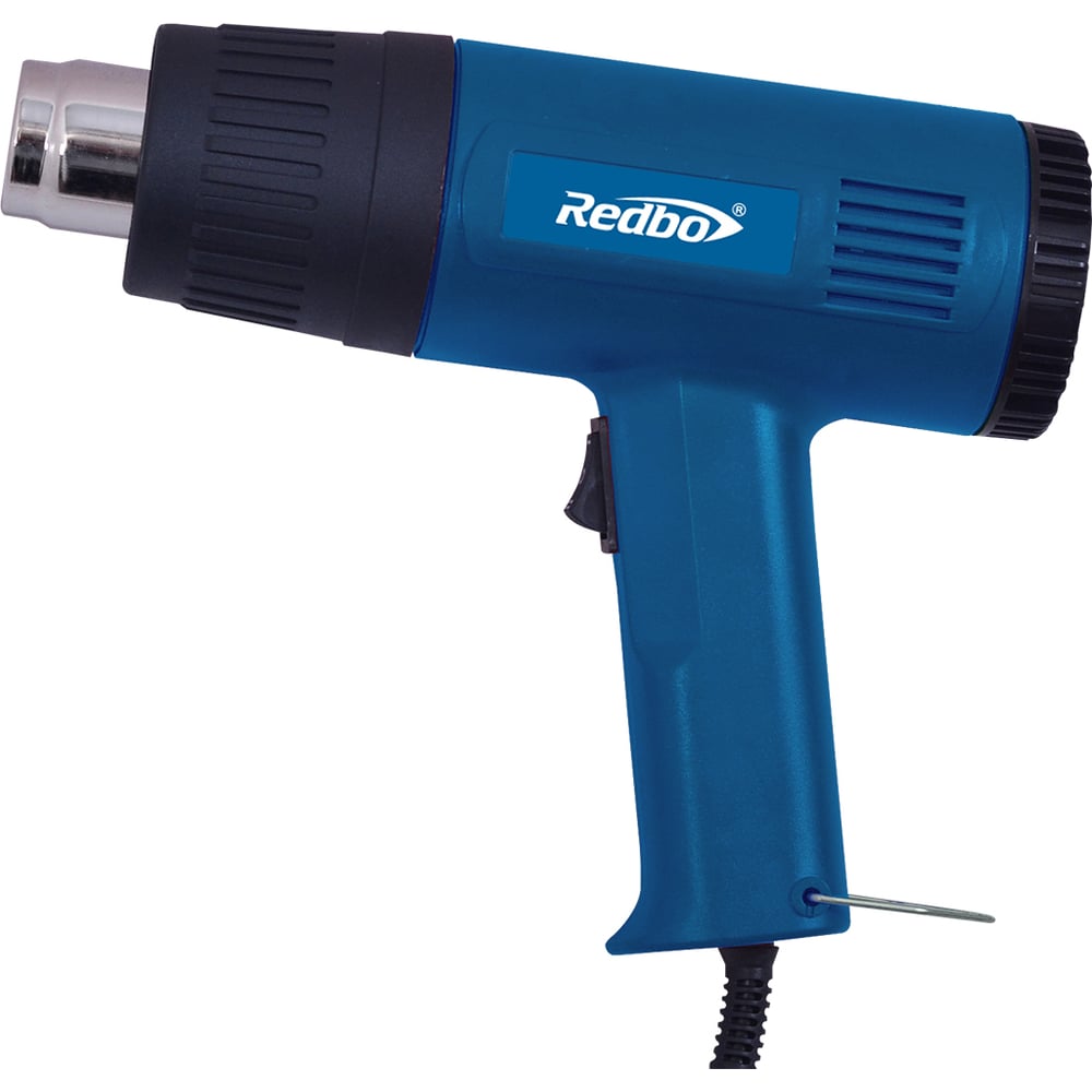 Изображение товара Термопистолет Redbo HG-2000 2000Вт, температура до 500°C, 2 насадки