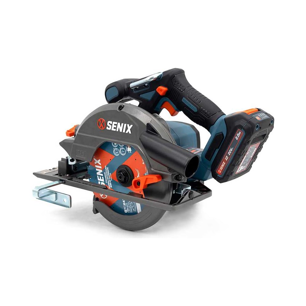 Изображение товара Дисковая пила SENIX серии X2 20В 165мм для дерева и металла без аккумулятора