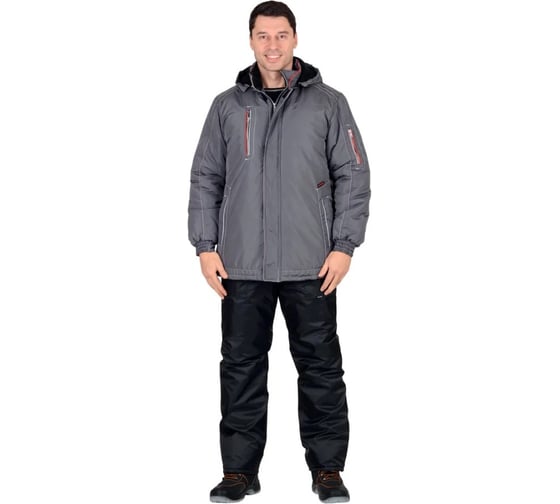 Изображение товара Куртка СИРИУС АЛЕКС зимняя, мужская, темно-серый, размер 88-92/170-176 43477