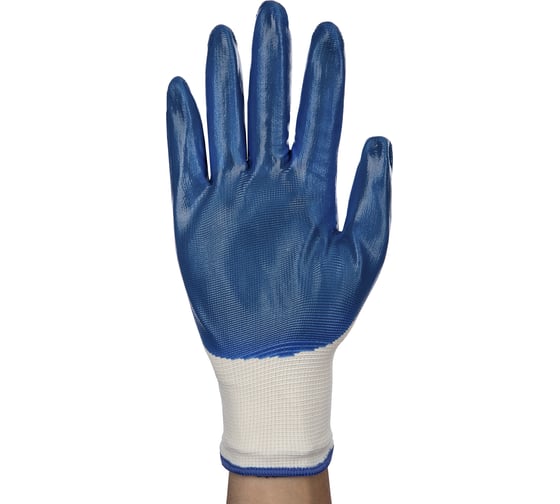 Изображение товара Перчатки вязаные нейлоновые с нитриловым покрытием NewLine 240 пар 168083_240