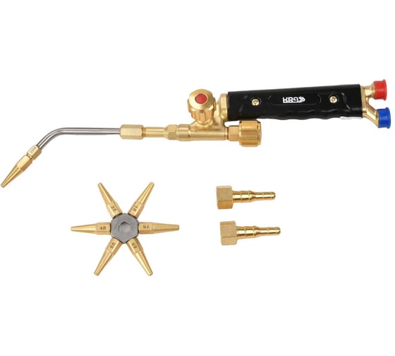 Изображение товара Горелка пропановая KRASS JETSOUD-01P для деликатных работ, с универсальным ниппелем 6/9 G0767952KR