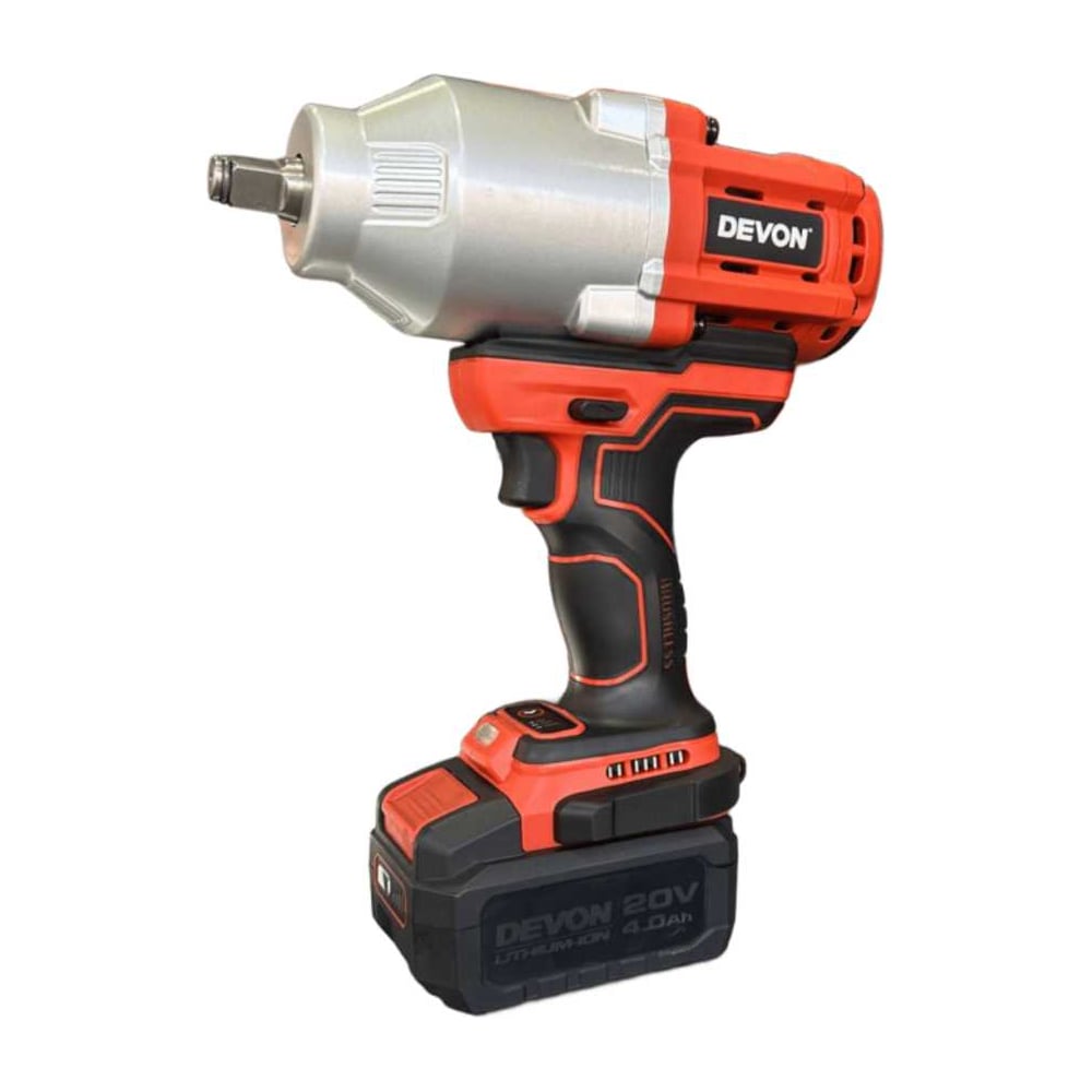 Изображение товара Аккумуляторный гайковерт DEVON без аккумулятора и зарядного устройства 5761-Li-20