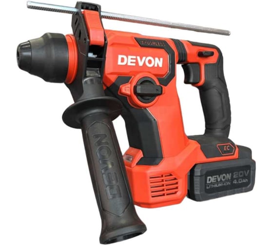 Изображение товара Аккумуляторный перфоратор DEVON без аккумулятора и зарядного устройства 5408-Li-20RH