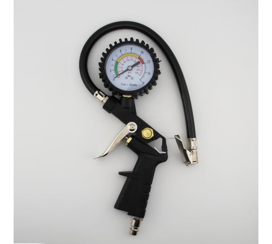 Изображение товара Пистолет для подкачки шин AIXPRO с механическим манометром до 16бар 719-0201