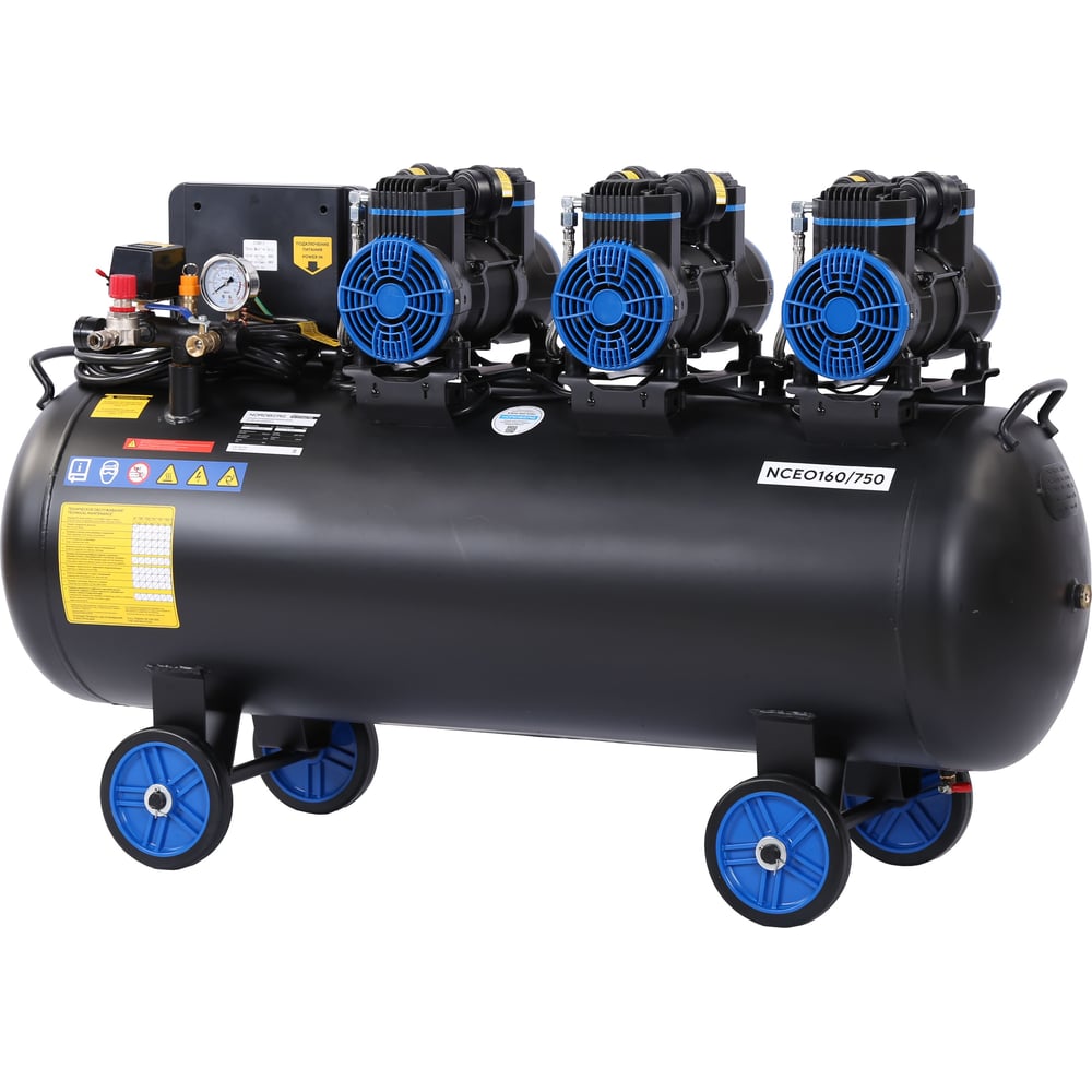 Изображение товара Компрессор безмасляный NORDBERG 160л 750л/мин 380В профессиональный