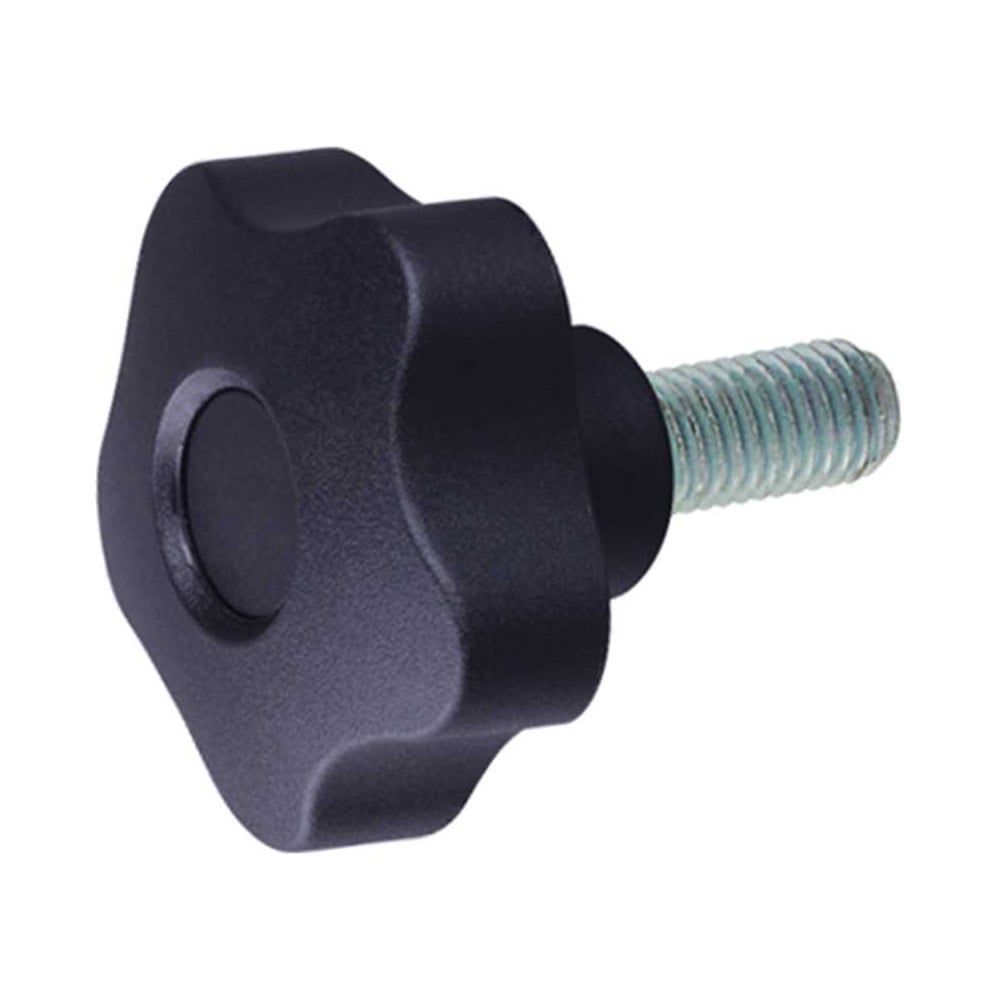 Изображение товара Комплект ручек Алтервиа пятилепестковая с резьбой из полиамида