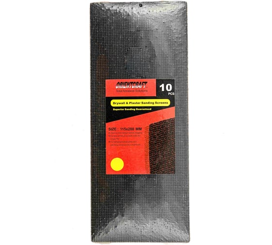 Изображение товара Сетка абразивная (10 шт; 115x280 мм; Р240) Orientcraft SSA115280240