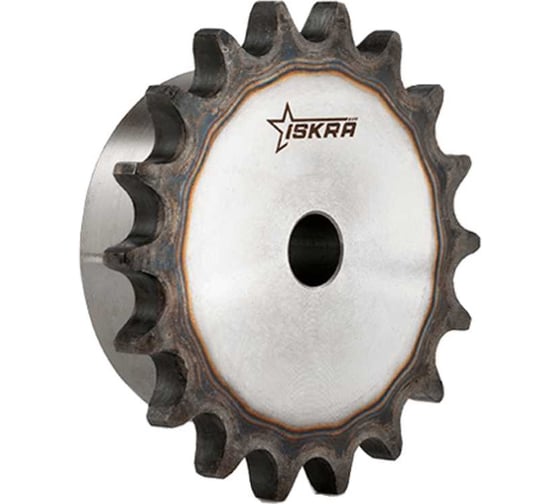 Изображение товара Звездочка под расточку ISKRA со ступицей, с калеными зубьями для цепи: 10B-1, Z=19 PS10T19-ISKRA