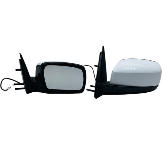 Изображение товара Боковые зеркала комплект (правое+левое) для Шевроле ООО "ПРОГРЕССТЛТ" 2123 цвет Айсберг 204 нового образца с электроприводом и обогревом КЗ2123БЕРТОНЕАЙСБ