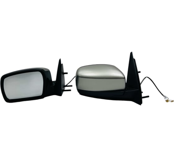 Изображение товара Боковые зеркала комплект (правое+левое) для Шевроле ООО "ПРОГРЕССТЛТ" 2123 цвет Аустер 158 нового образца с электроприводом и обогревом КЗ2123БЕРТОНЕАУС