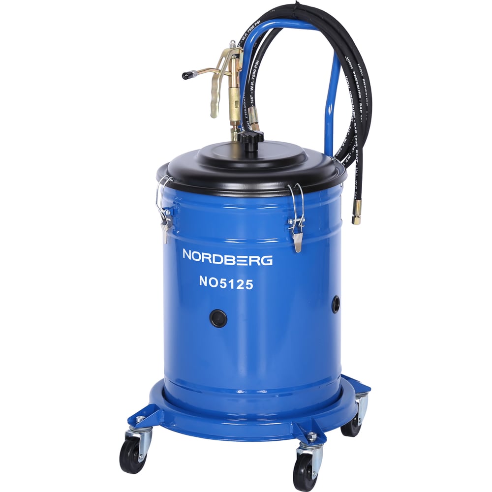 Изображение товара Установка электрическая NORDBERG для раздачи густой смазки 25л NO5125